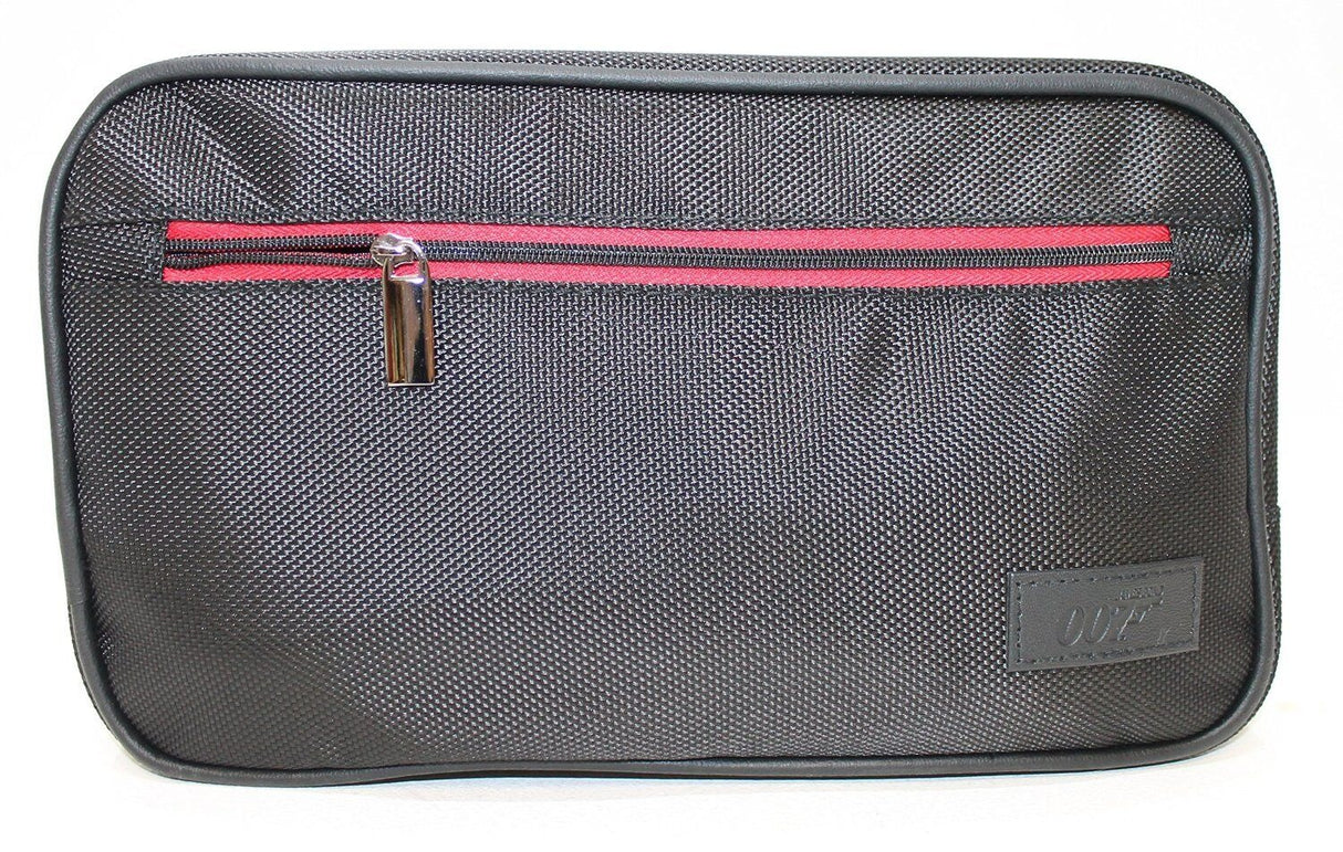James Bond, 007, Toiletry, GWP Textile Pouch, Black, 28 x 15 x 10 cm - Feel You