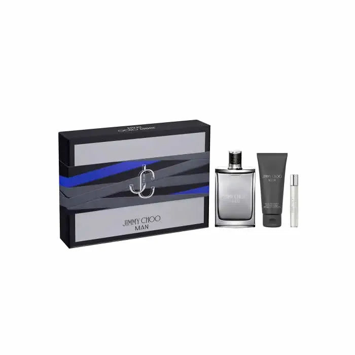 Jimmy Choo Man Eau De Toilette Spray 100ml Set 3 Pieces - Feel You