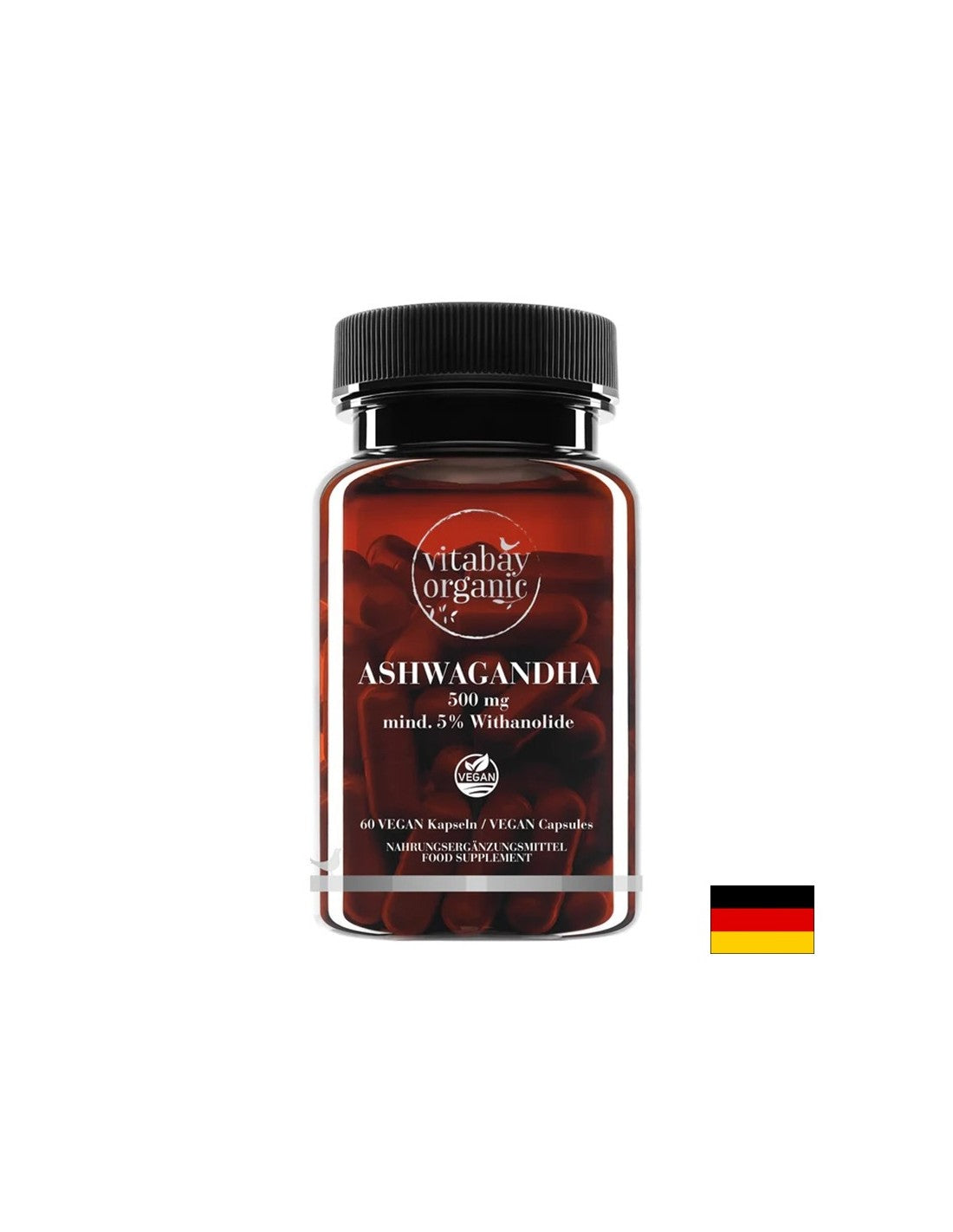 Стрес и добро настроение - Ашваганда KSM-66 органик, 500 mg х 60 капсули - Feel You