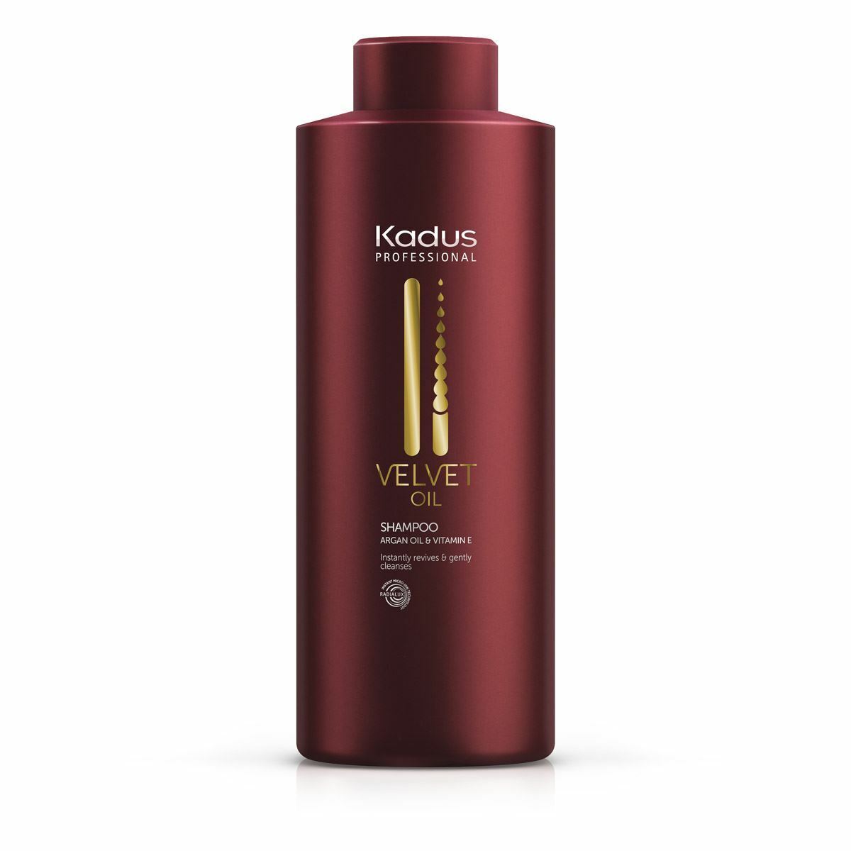 Kadus Professional, Velvet Oil, Hair Shampoo, For Smoothening, 1000 ml - Feel You