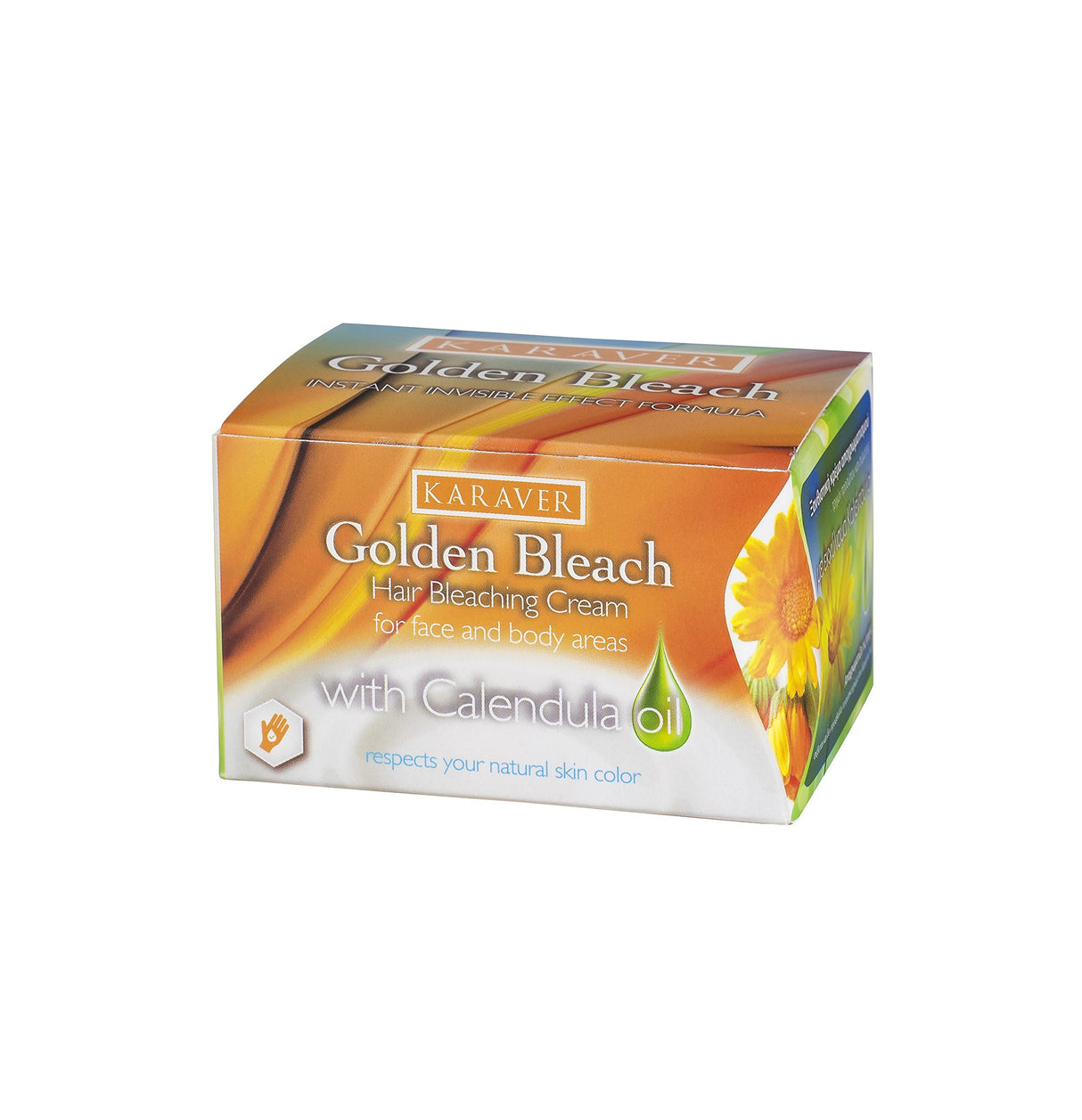 Karaver, Golden Bleach, Calendula, Hair Lightening Cream, Lightening, 30 g *Tester - Feel You