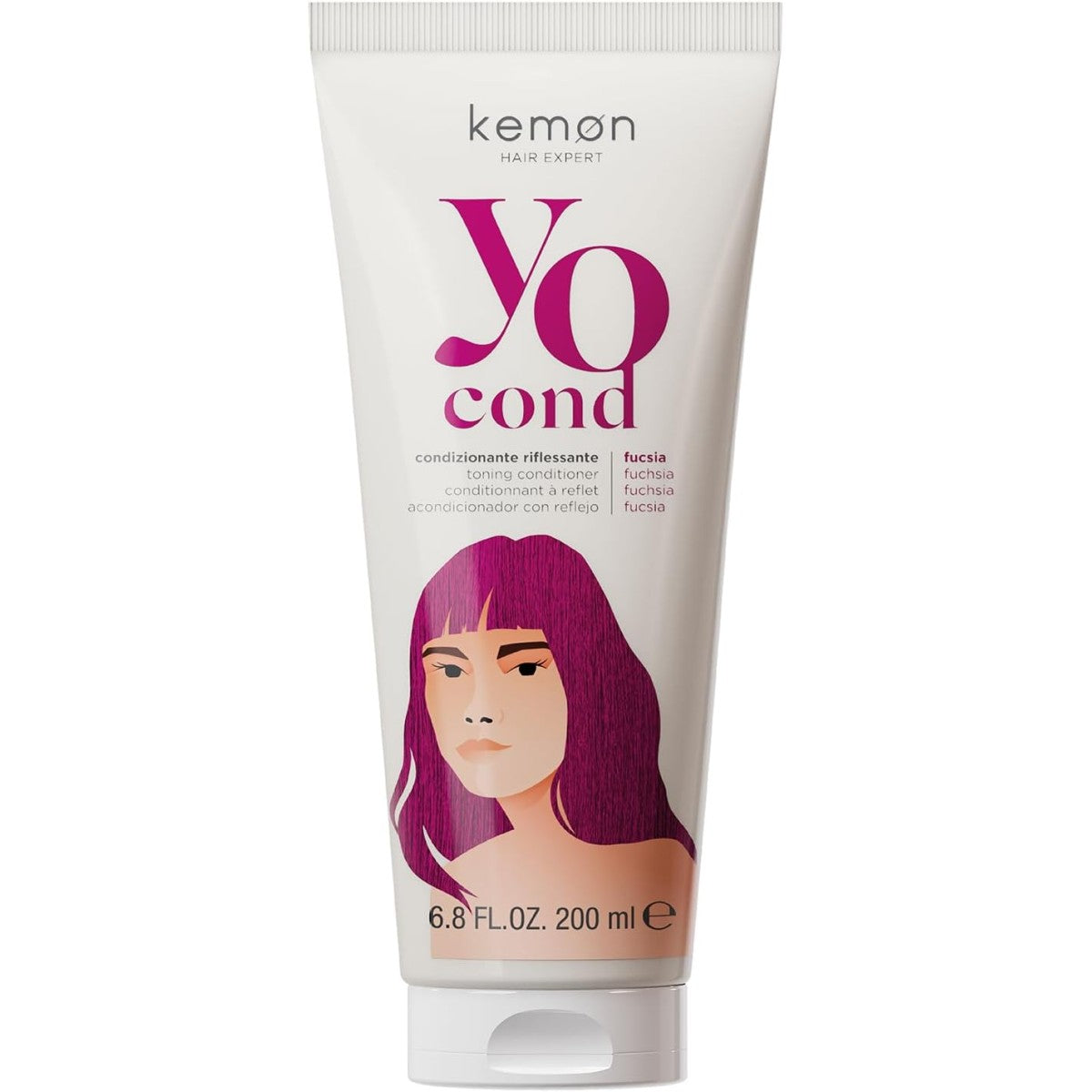 Kemon, Yo Fucsia Coloring, Hair Colour Conditioner, 200 ml - Feel You