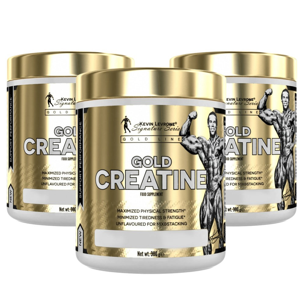 Kevin Levrone - Gold Series Creatine Monohydrate Powder - 300 gr 2 + 1 free - Feel You
