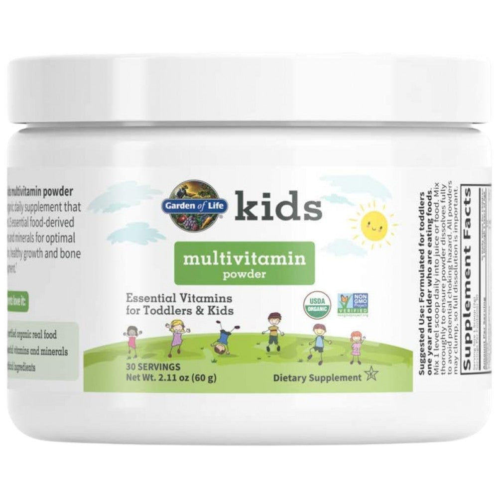 Kids Multivitamin Powder | Essential Vitamins for Toddlers & Kids - 60 грама - Feel You