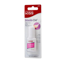Kiss My Face - Brush-On Nail Glue - Quick-drying nail glue with an application brush - 5.0g - Feel You