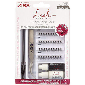 Kiss My Face - Lash Couture LuXtension Cluster Kit - Kit for applying false eyelashes - Feel You