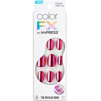 Kiss My Face - imPRESS Color FX Around You Nails - press-on nails ( 30 pcs )