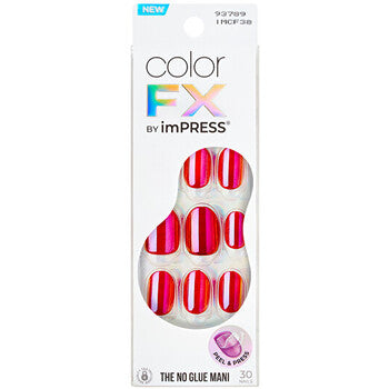 Kiss My Face - imPRESS Color FX Floating Nails - press-on nails ( 30 pcs )