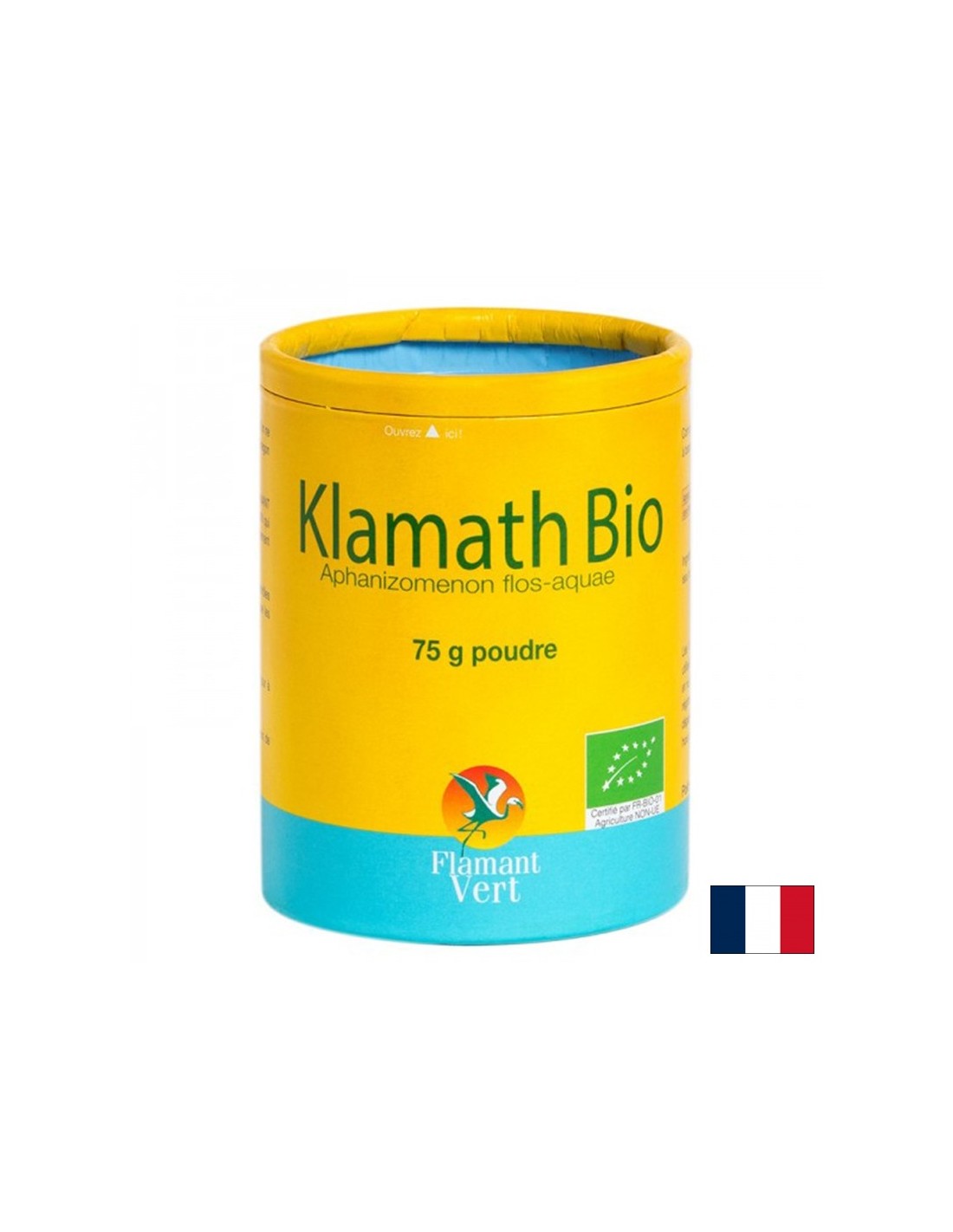 Нервна и имунна системи - Водорасли АФА от езерото Кламат (Klamath), 75 g прах - Feel You