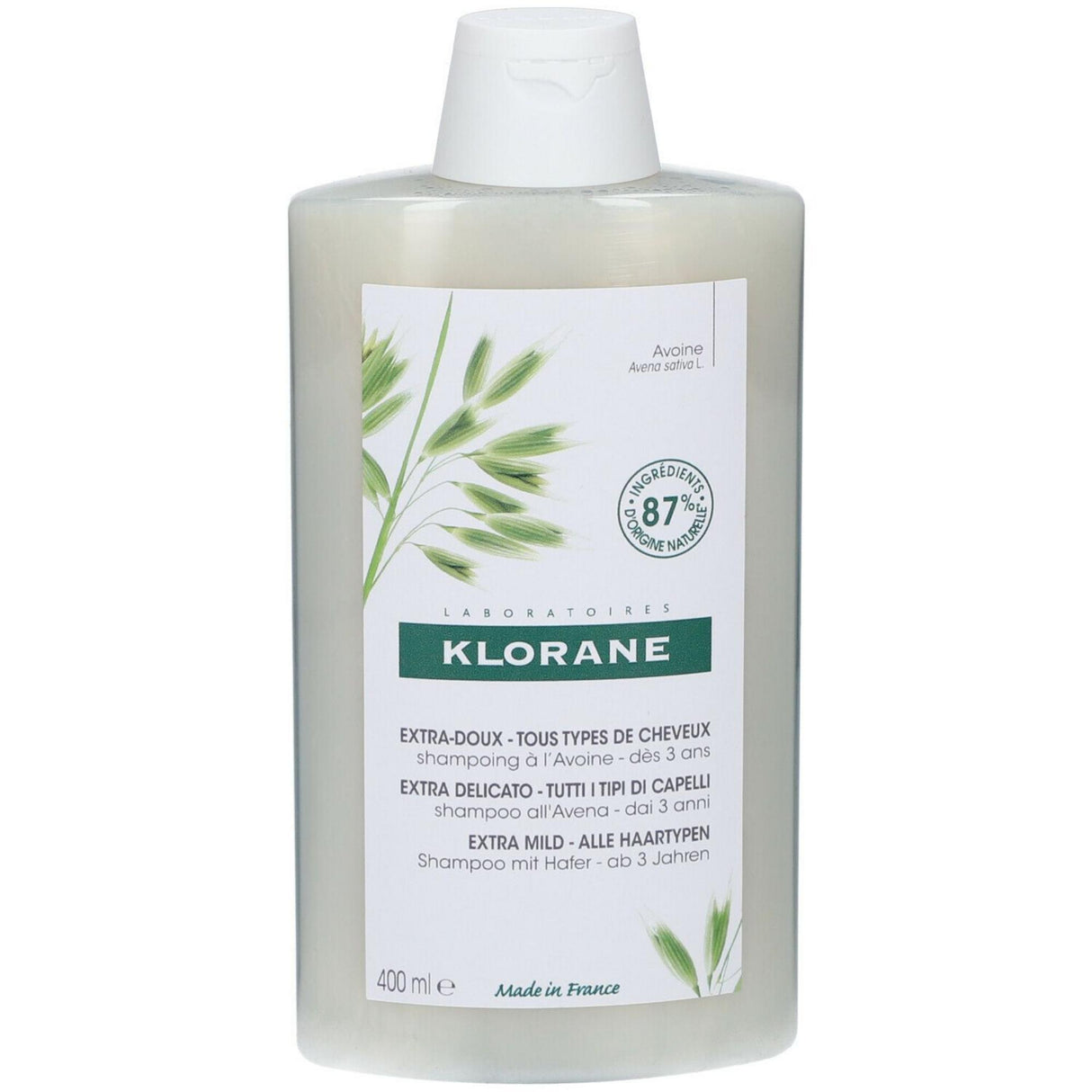 Klorane - Oat Milk Ultra-Gentle Shampoo - 400ml - Feel You