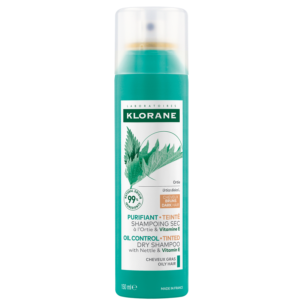 Klorane - Organic Nettle Dry Shampoo - oily and dark hair - 150ml - Feel You