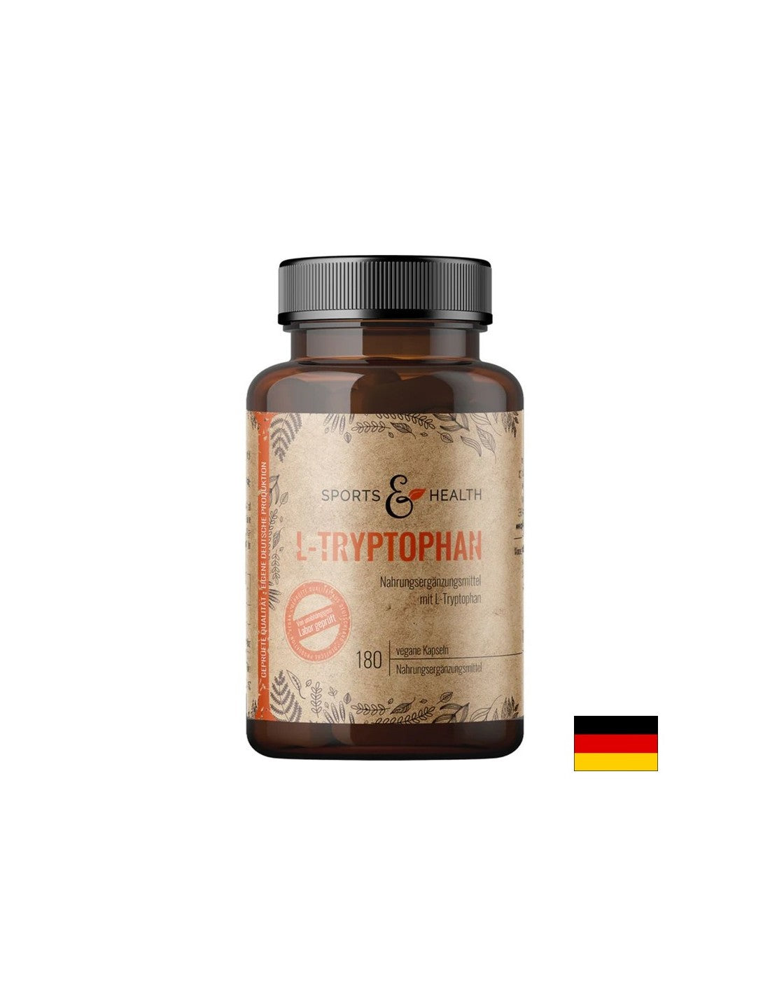 Стрес и добро настроение - L-Триптофан, 500 mg x 180 капсули - Feel You