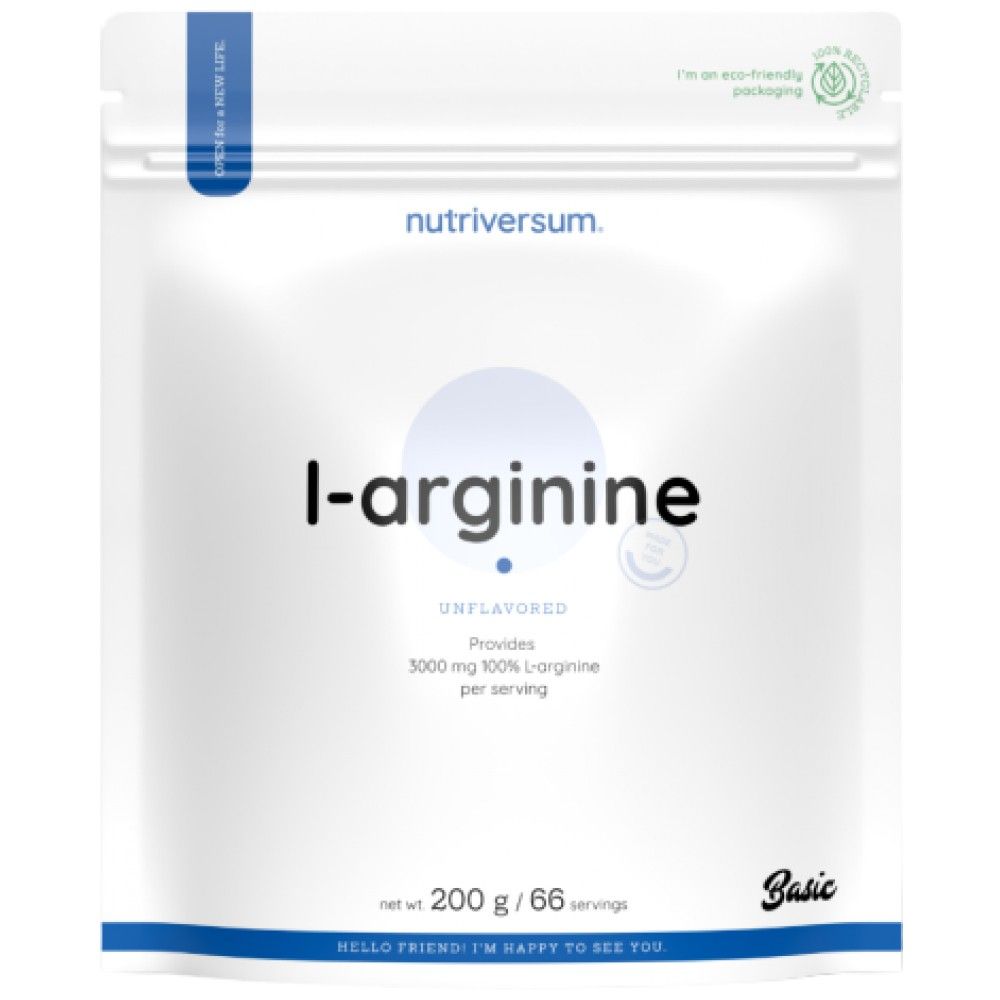 L-Arginine Powder | 100% Pure - 200 грама - Feel You