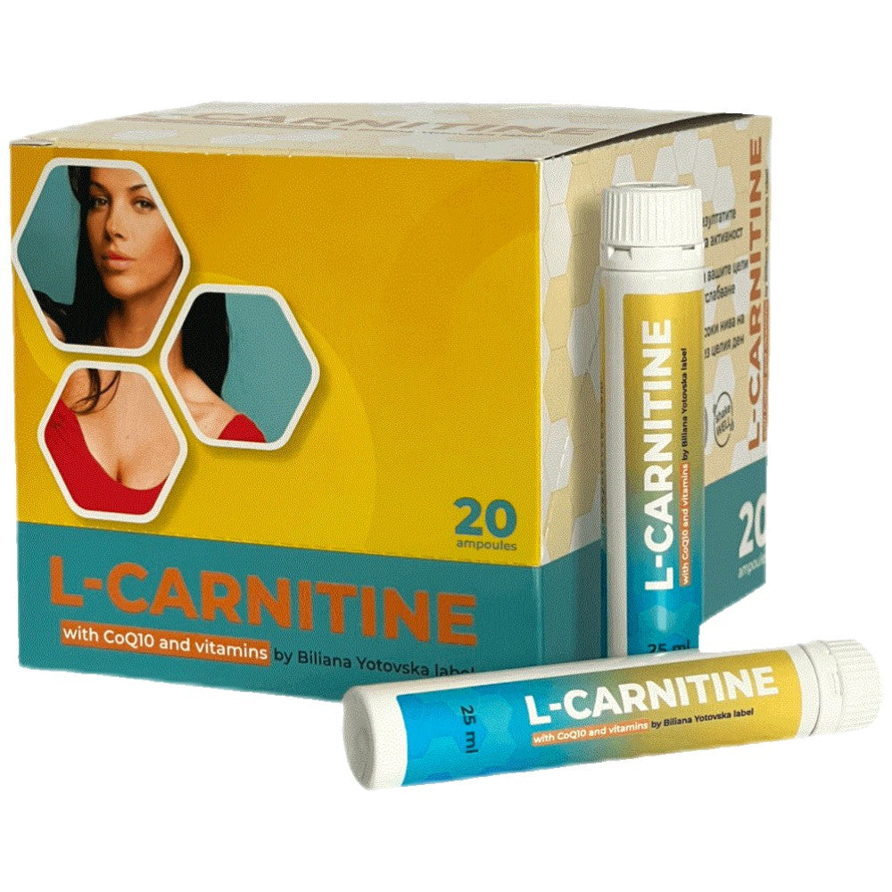 L-Carnitine 3000 mg with CoQ10 & Vitamins - 20 x 25 мл - Feel You