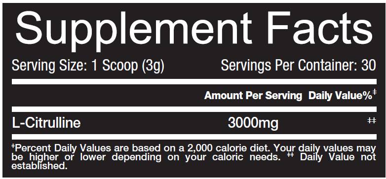 L-Citrulline Powder 90 грама - Feel You