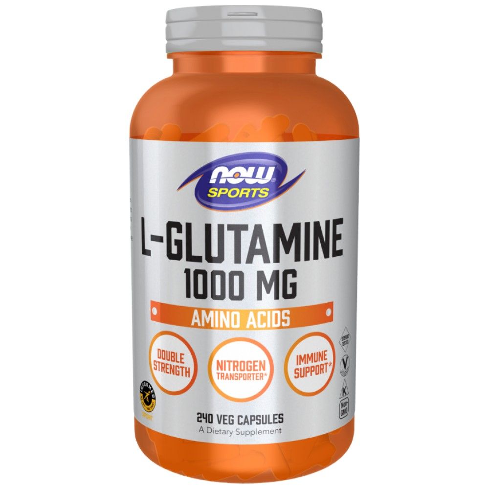 L-Glutamine 1000 mg - 240 капсули - Feel You