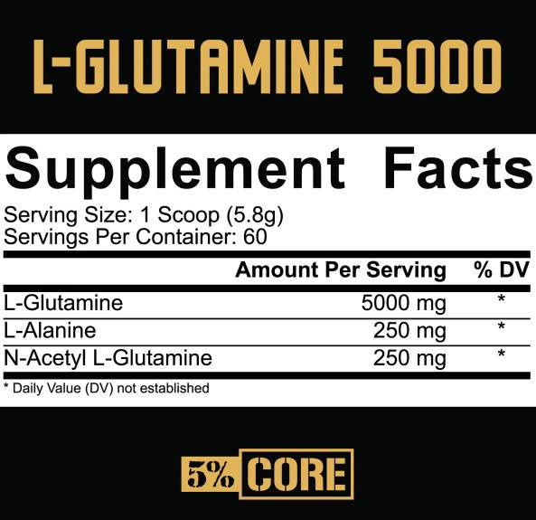 L-Glutamine 5000 | Core Series - 348 грама - Feel You