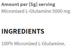 L-Glutamine Powder - 500 грама - Feel You