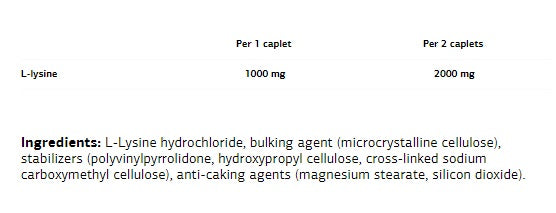 L-Lysine / 90 Caps - Feel You