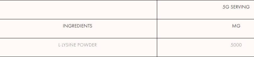 L-Lysine Powder - 300 грама - Feel You