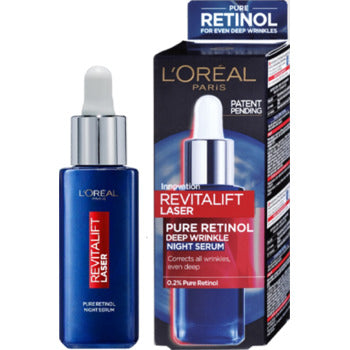 L´Oréal - Revitalift Laser X3 Night Serum - Night serum with retinol - 30ml - Feel You