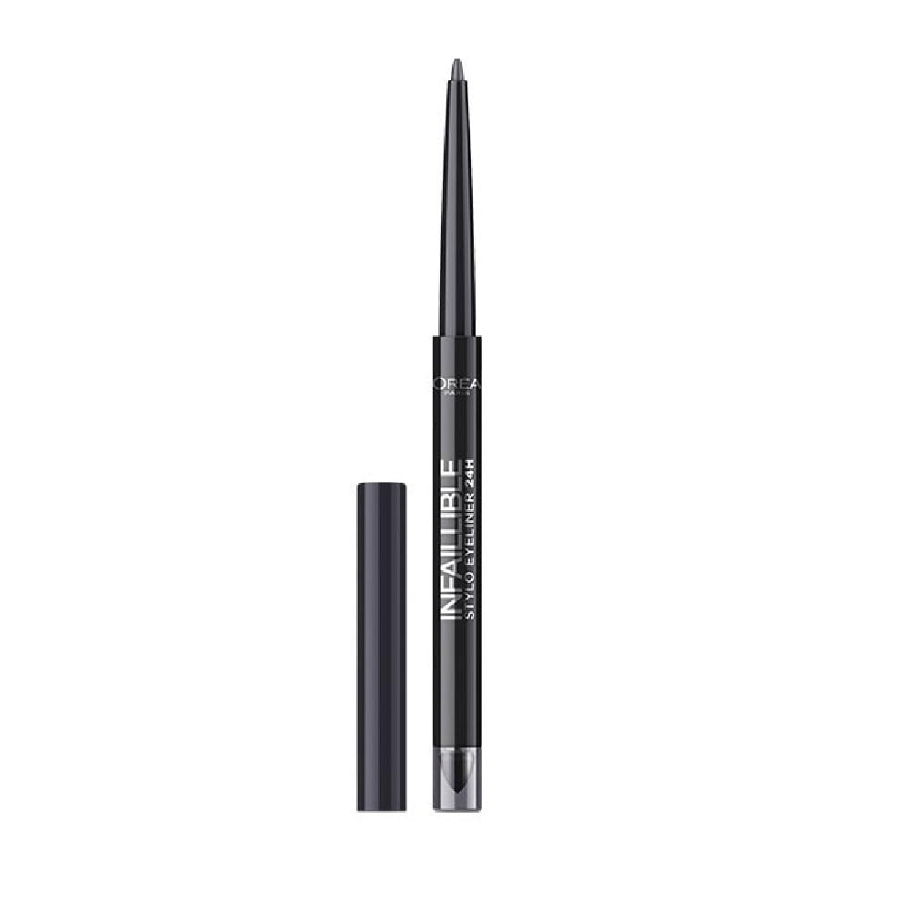 L'Oreal Paris, Infaillible 24H , Waterproof, Contour, Gel Pencil Eyeliner, 301, Night Day Black, 10 g - Feel You