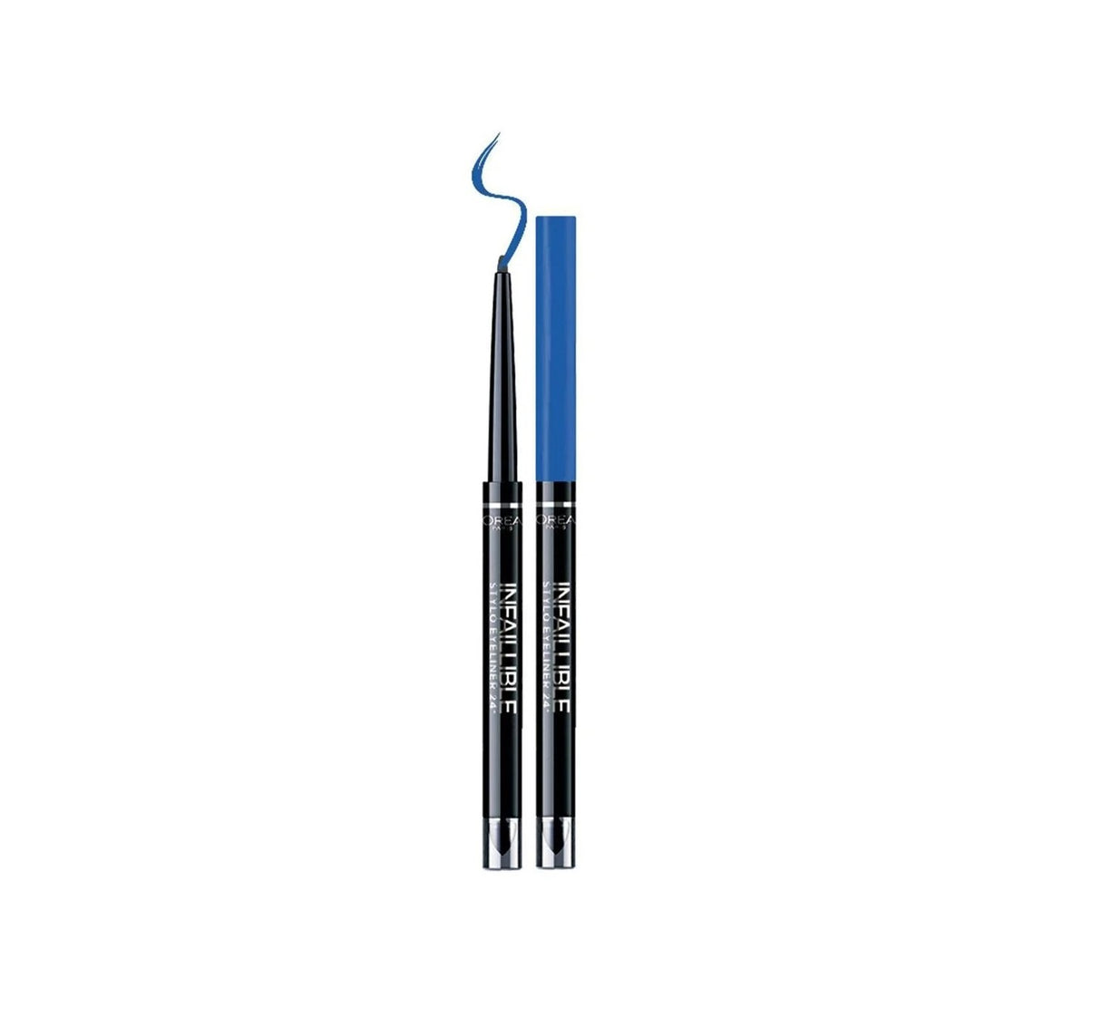 L'Oreal Paris, Infaillible 24H , Waterproof, Contour, Gel Pencil Eyeliner, 316, Indefinite Blue, 10 g - Feel You