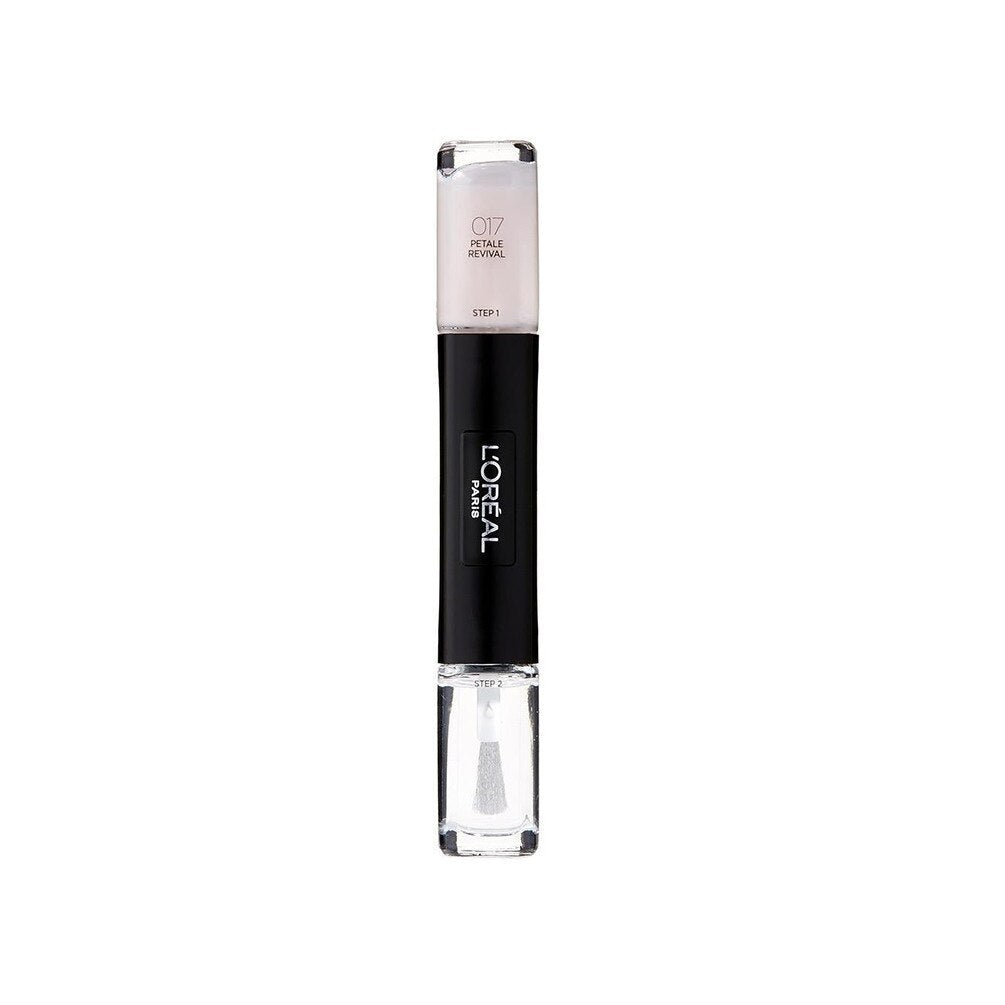 L'Oreal Paris, Infallible, Gel-Effect, Nail Polish 2-In-1, 017, Petale Revival, 2 x, 5 ml - Feel You