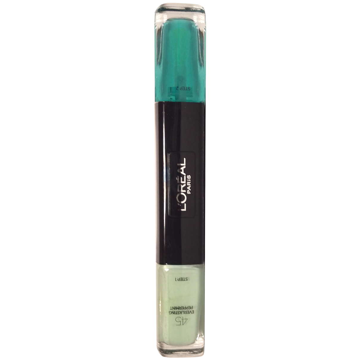 L'Oreal Paris, Infallible, Gel-Effect, Nail Polish 2-In-1, 45, Everlasting Peppermint, 2 x, 5 ml - Feel You