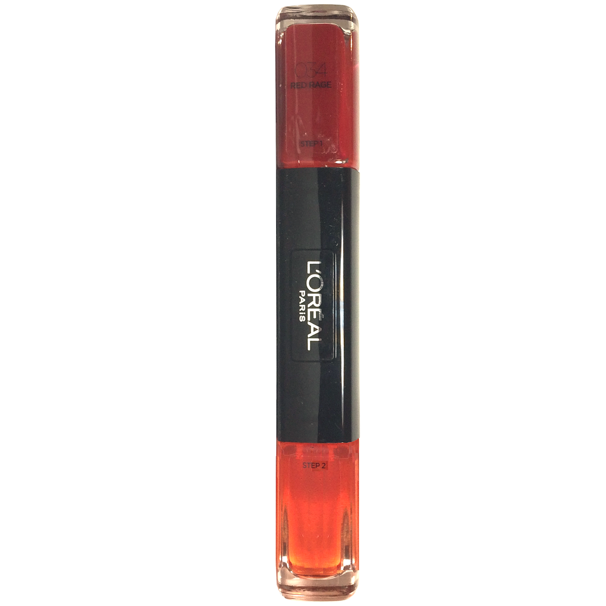 L'Oreal Paris, Infallible, Nail Polish 2-In-1, 034, Red Rage, 2 x, 5 ml - Feel You