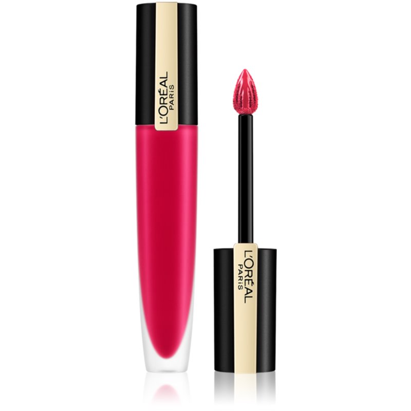 L'Oreal Paris, Rouge Signature, Matte, Liquid Lipstick, 114, I Represent, 7 ml - Feel You