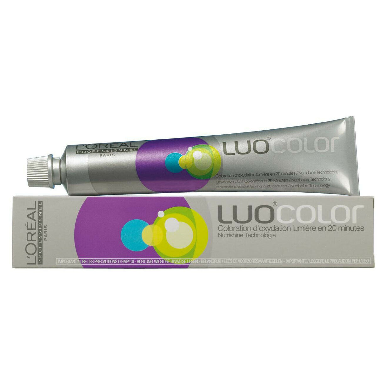 L'Oreal Professionnel, LuoColor, Ammonia-Free, Permanent Hair Dye, 5.52 Light Brown Mahogany Red, 50 ml - Feel You