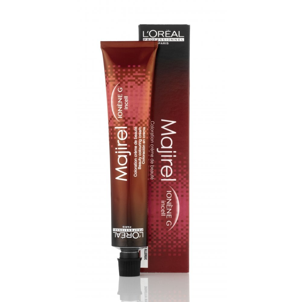 L'Oreal Professionnel, Majirel, Permanent Hair Dye, 7.23 Iridescent Golden Blonde, 50 ml - Feel You