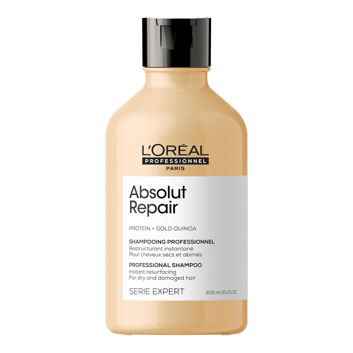 L'Oreal Professionnel, Serie Expert Absolut Repair, Protein + Gold Quinoa, Hair Shampoo, Instant Resurfacing, 300 ml - Feel You