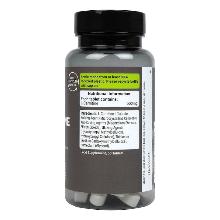 Л-карнитин (L-carnitine) 500мг 60 таблетки, H&B - Feel You