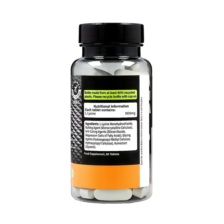 Л-Лизин (L-lysine) 1000мг 60 таблетки HOLLAND & BARRETT - Feel You