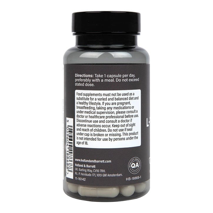 Л-тирозин (L-tyrosine) 500мг 50 капсули, H&B - Feel You