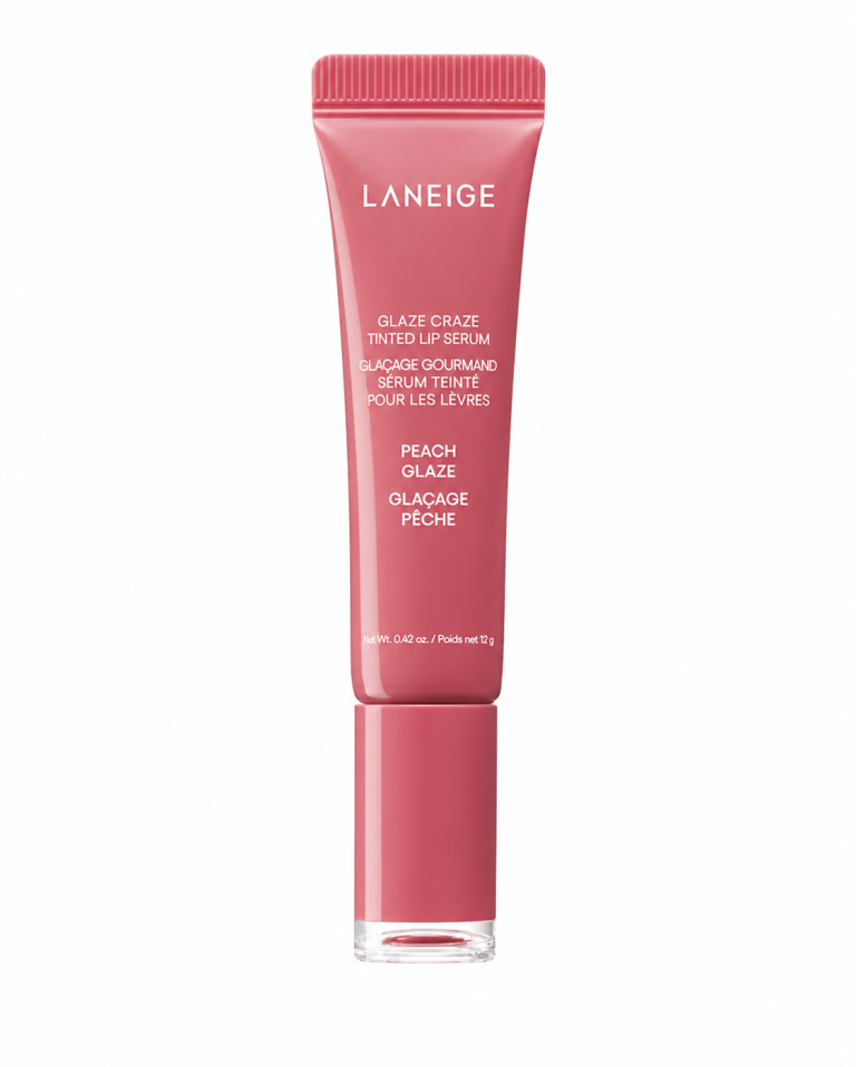 LANEIGE – Glaze Craze Tinted Lip Serum (Peach Glaze), 12g - Feel You