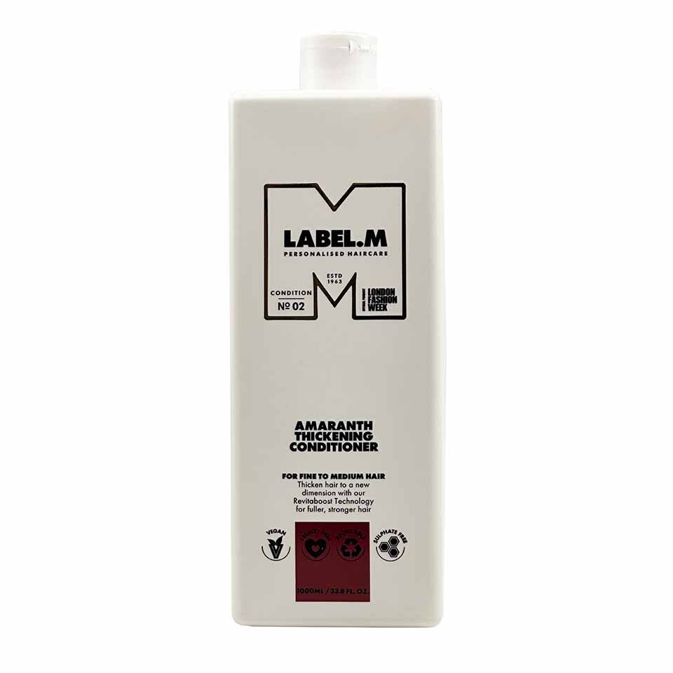 Label.M, Amaranth Thickening, Hair Conditioner, Densifying, 1000 ml - Feel You