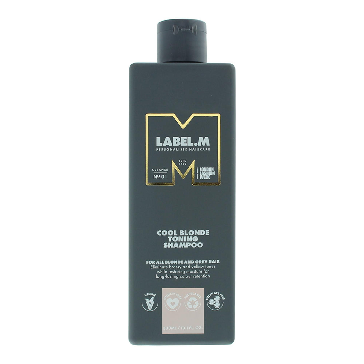 Label.M, Cool Blonde, Hair Shampoo, For Neutralisation Of Yellow Tones, 300 ml - Feel You
