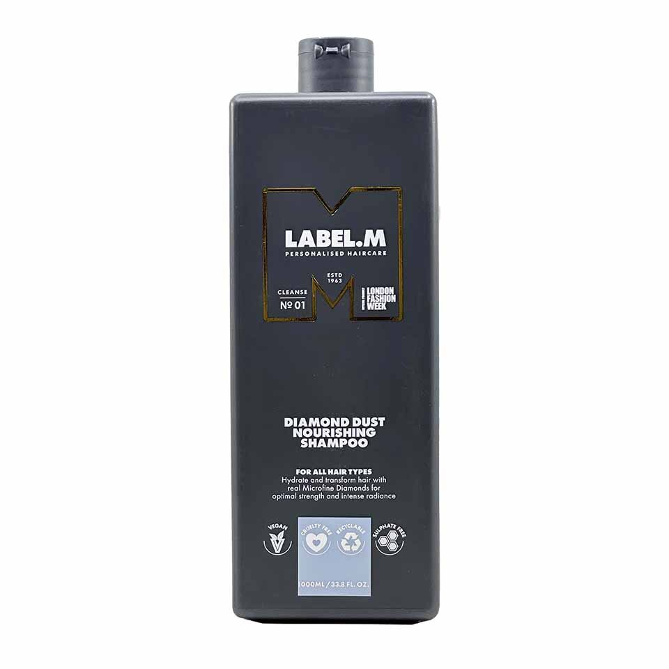 Label.M, Diamond Dust, Hair Shampoo, Nourishing, 1000 ml - Feel You