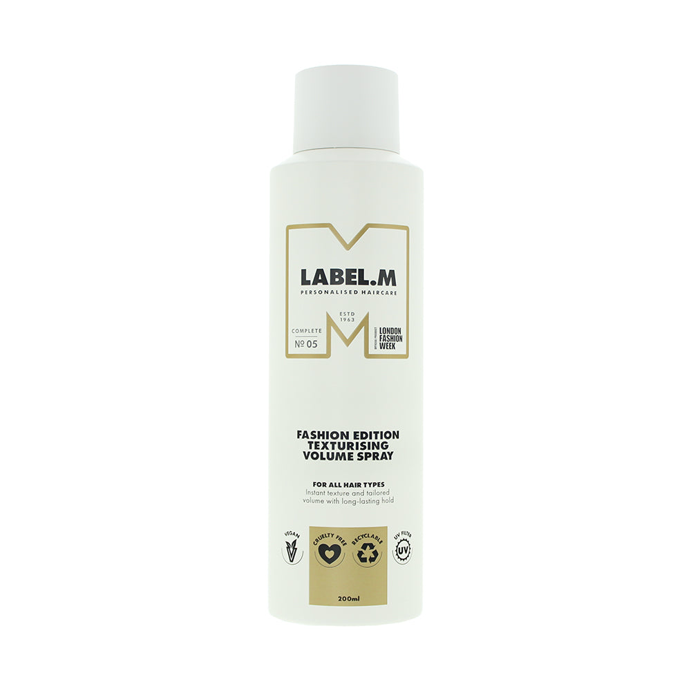 Label.M, Fashion Edition, Hair Spray, For Volume & Texture, Long-Lasting Hold, 200 ml - Feel You
