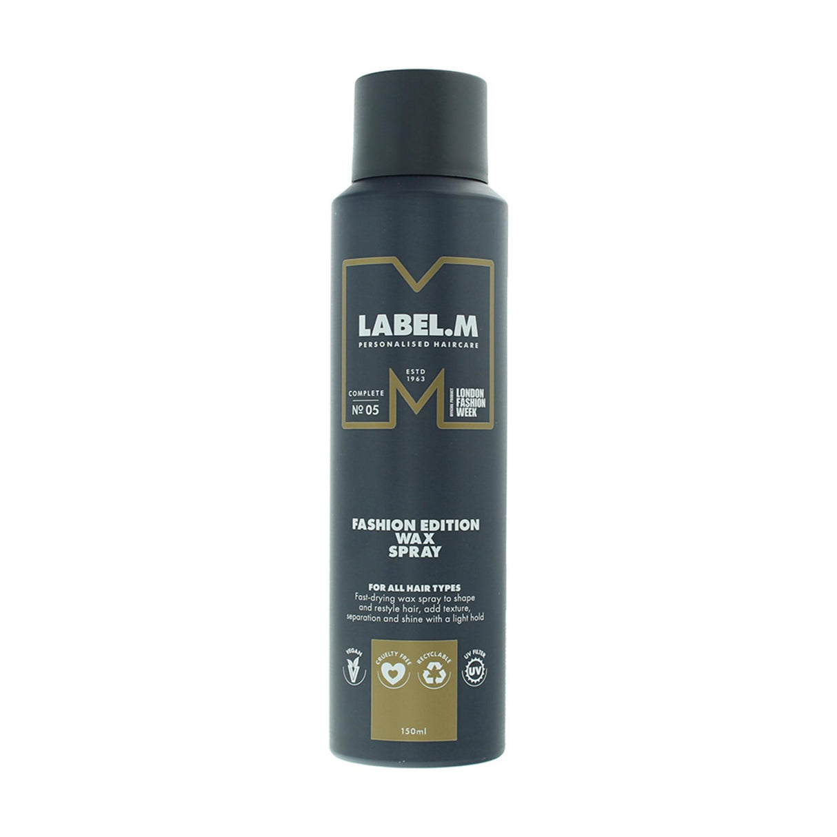 Label.M, Fashion Edition, Hair Styling Wax, Texture & Natural Shine Finish, Light Hold, 150 ml - Feel You