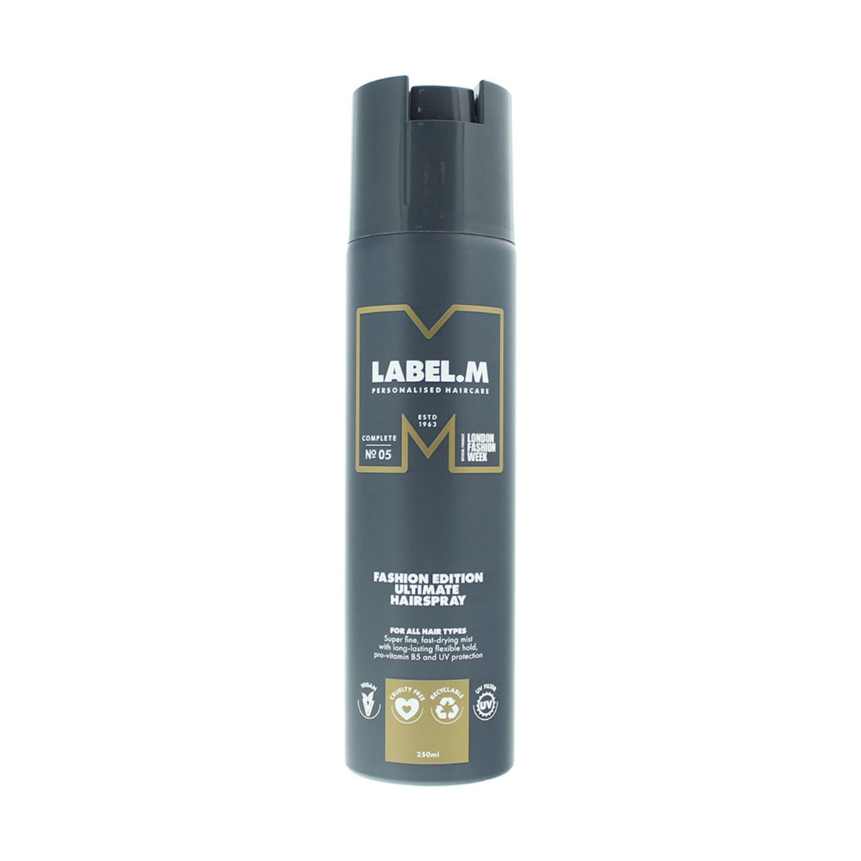 Label.M, Fashion Edition Ultimate, Hair Spray, For Styling, Flexible Hold, 250 ml - Feel You