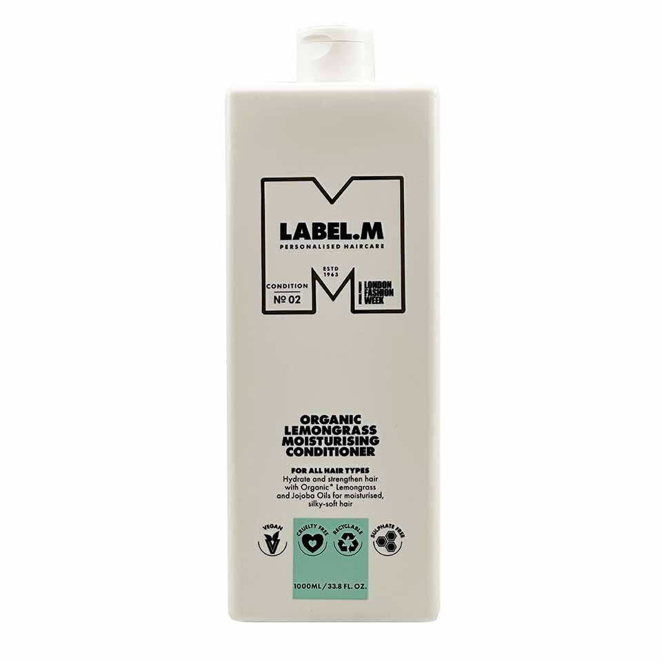 Label.M, Organic LemonGrass, Hair Conditioner, Moisturising, 1000 ml - Feel You