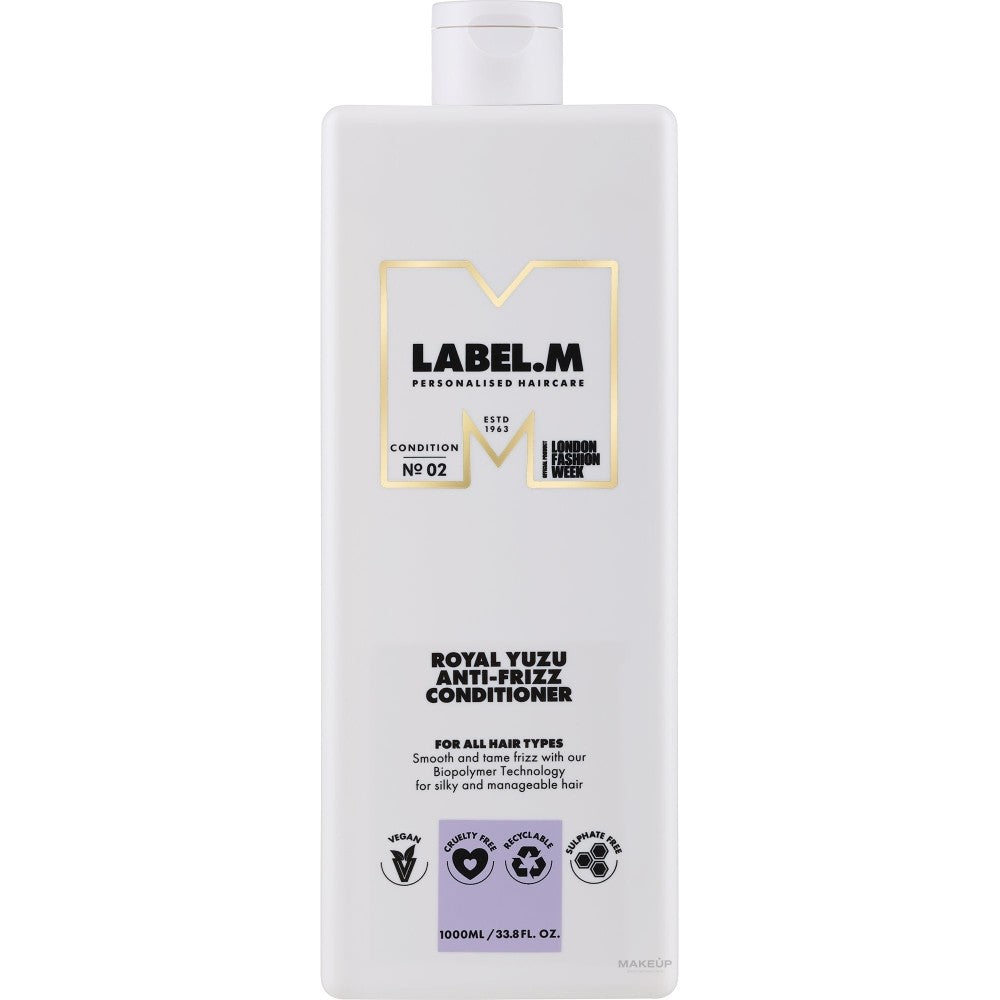 Label.M, Royal Yuzu, Hair Conditioner, Anti-Frizz, 1000 ml - Feel You