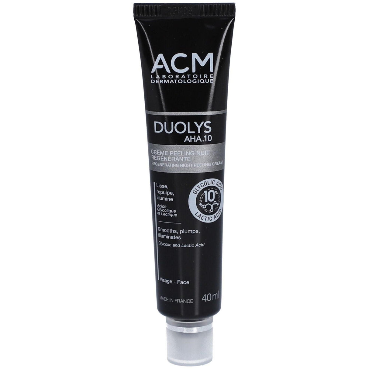 Laboratoire ACM, Duolys, Peeling, Night, Cream, For Face, 40 ml - Feel You