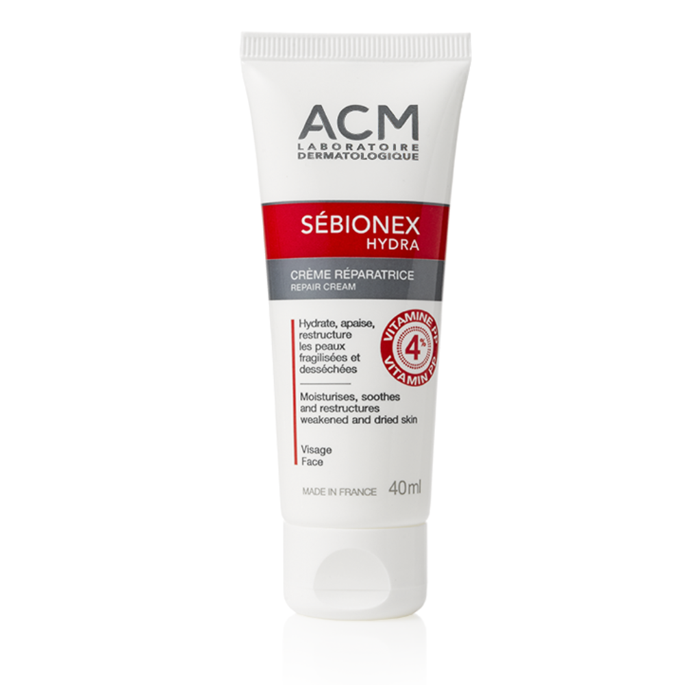 Laboratoire ACM, Sebionex Hydra, Repairing, Cream, For Face, 40 ml - Feel You