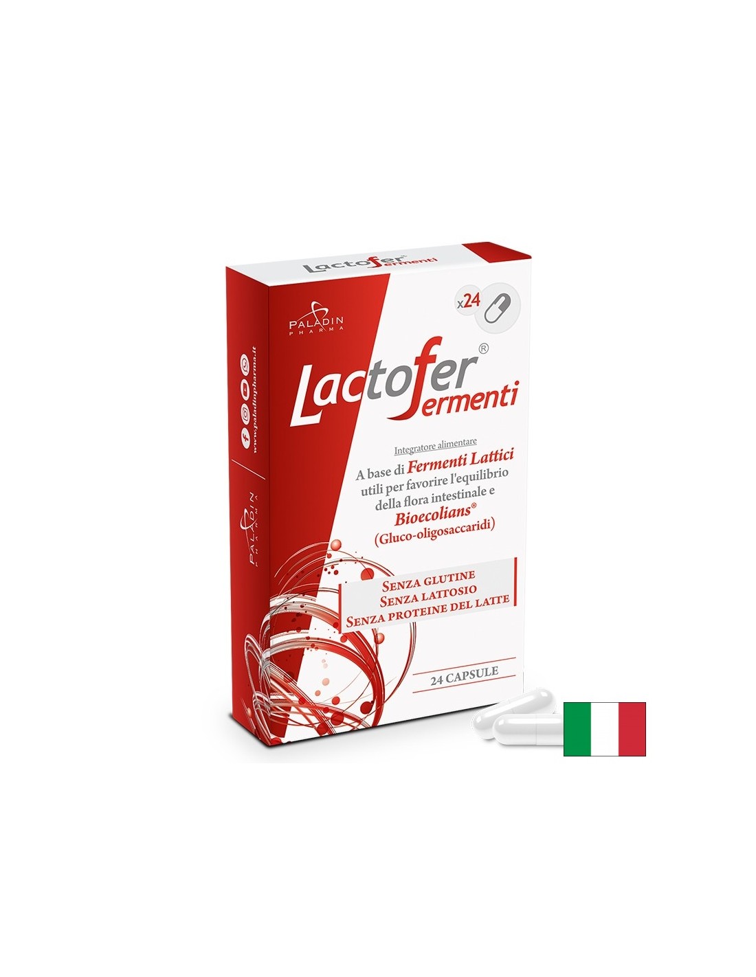 Пробиотик Lactofer®, 24 капсули - Feel You