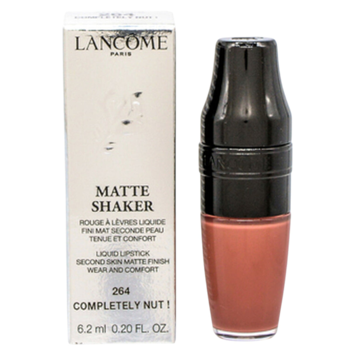 Lancome, Matte Shaker, Liquid Lipstick, Liquid Lipstick, 264, 264 Completely Nut, 6.2 ml - Feel You